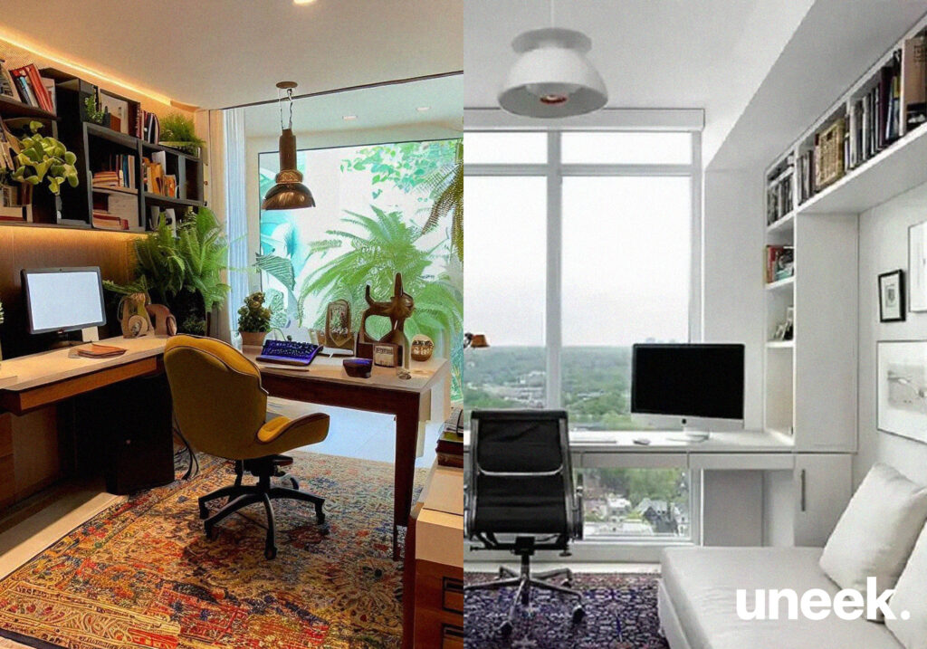 Decoração do home office